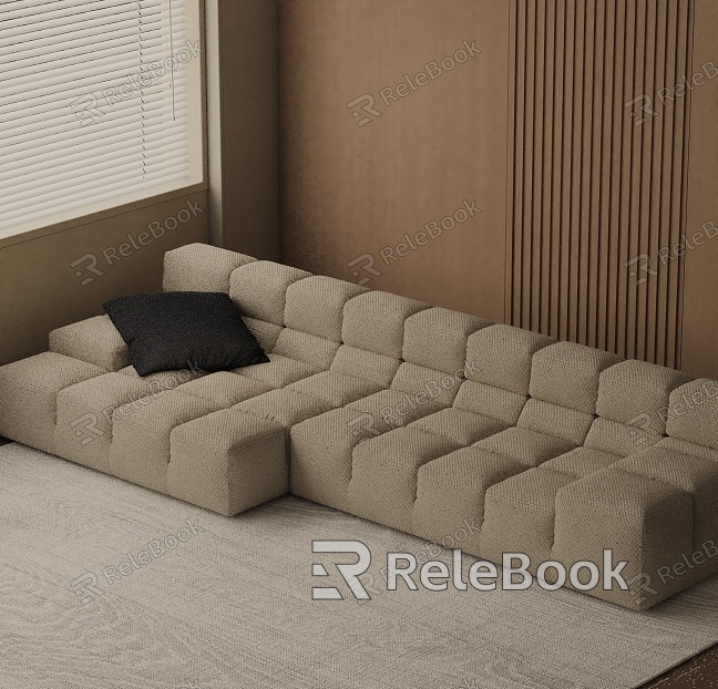 Three-seat sofa model