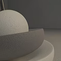 Modern table lamp 3d model