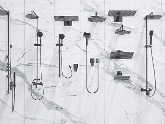 Modern Shower 3d model