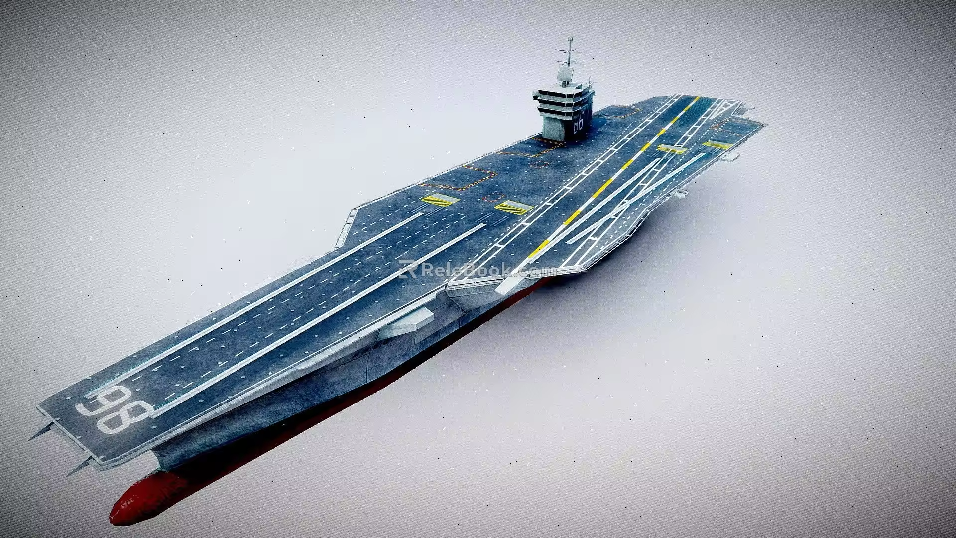 Nimitz aircraft carrier 3d model