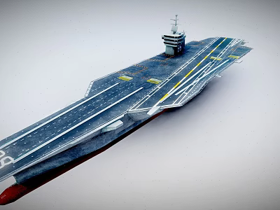 Nimitz aircraft carrier 3d model