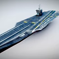 Nimitz aircraft carrier 3d model