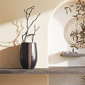 New Chinese Vase Dried Branches Vase 3d model