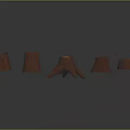 Natural Wooden Stump Decorative Pieces in Various Shapes and Textures