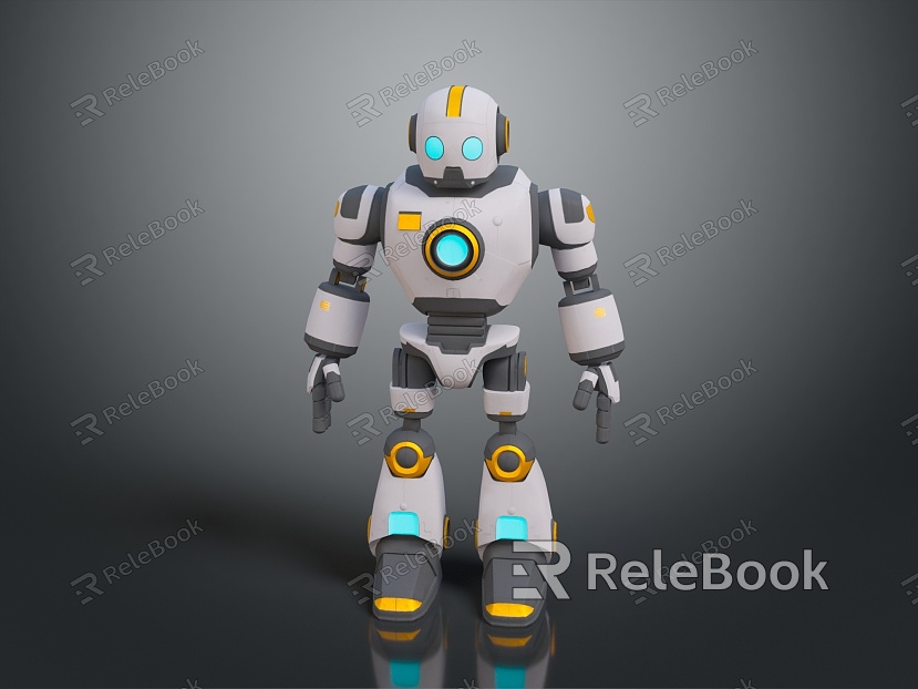 Robot Robot Assistant Small Robot Robot Butler Robot Butler Figure Game Figure model