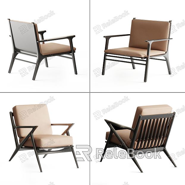 Modern leisure chair single chair model