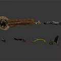 Natural Dried Plant Branches and Tree Trunks with Various Shapes for Decorative Crafts