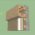 Modern Node Wall Node Wall 3d model
