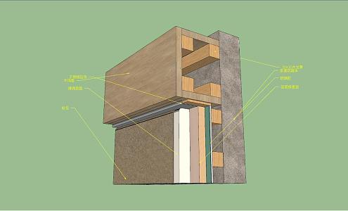 Modern Node Wall Node Wall 3d model