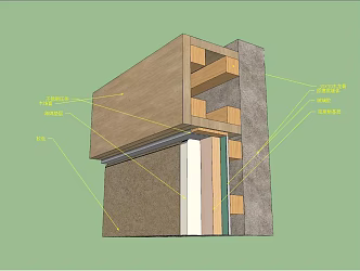 Modern Node Wall Node Wall 3d model