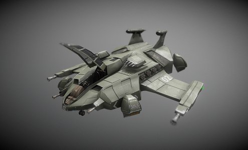 Modern Warship 3d model