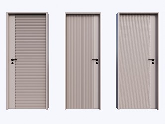 Modern Home Door 3d model