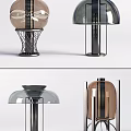 Modern table lamp 3d model