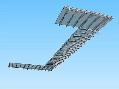 Modern Transparent Geometric Sunshade Design With Metal Frame For Outdoor Shading 3d model
