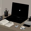 Computer camera electronic products ornaments 3d model