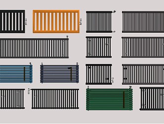 Modern Radiator 3d model