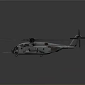 Five Shiny Helicopter Models Arranged In A Row On Grey Background