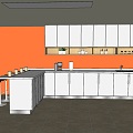 Modern pantry 3d model