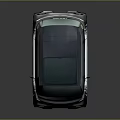 Nissan Compact Modern City Car With Two Tone Black White Design And Stylish Wheels