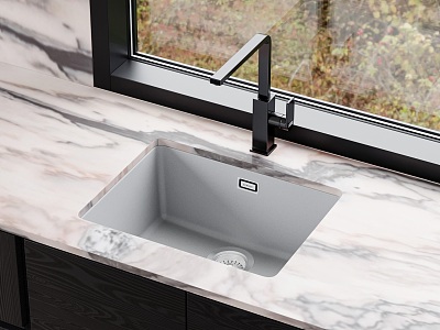 Modern small sink wash basin vegetable basin faucet model