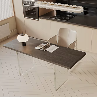 Modern table combination 3d model