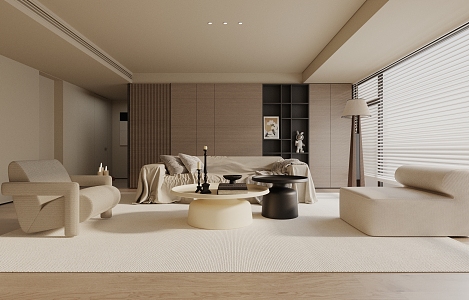 Living room 3d model