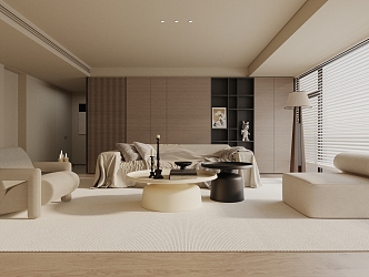 Living room 3d model