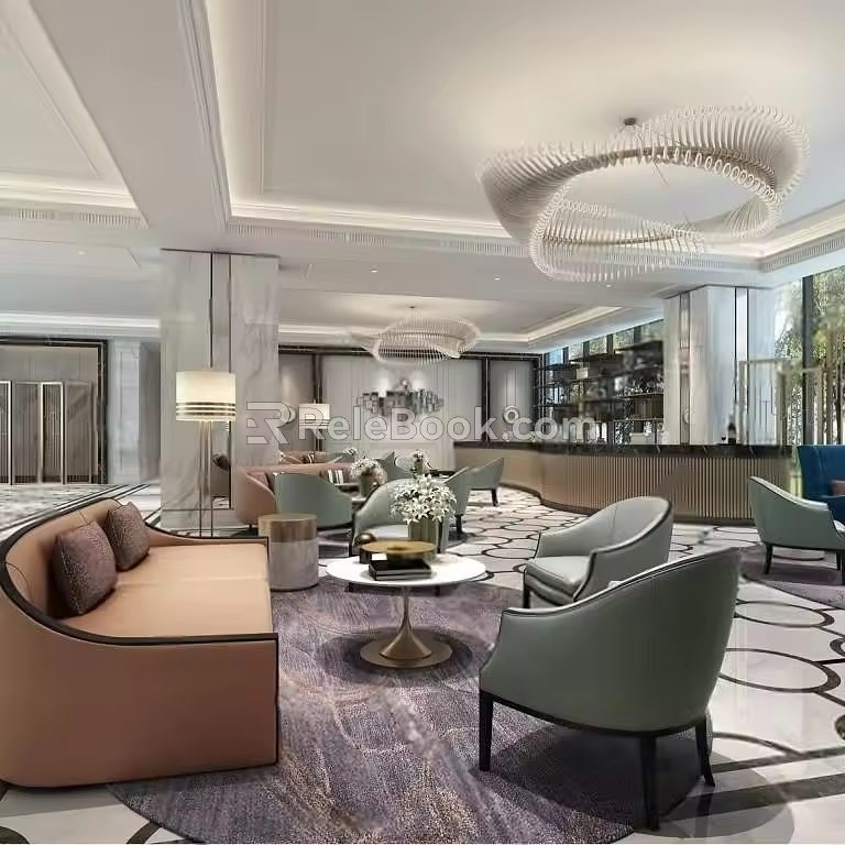 Hall 3d model