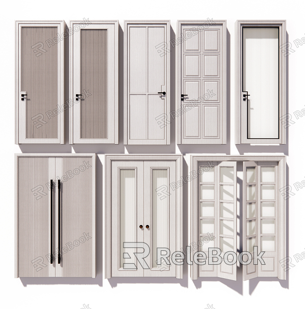 Modern swing door model