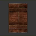 Natural Wooden Storage Box With Handles For Household Storage And Organization