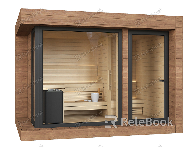 Modern sauna room khan steam room model