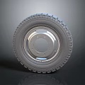 Car Tire And Wheel Rim Auto Part With Durable Tread And Metallic Hub Design