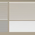 Modern Window Blinds Collection Featuring Horizontal And Vertical Design Styles For Home 3d model