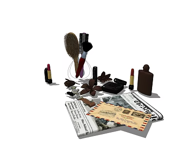 Cosmetics 3d model