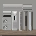 Modern Standing Wall Mounted Air Conditioners And Tower Fans Sleek Home Cooling Designs