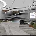 Modern Beauty and Hair Salon Interior With Comfortable Sofas Green Plants and Elegant Lighting