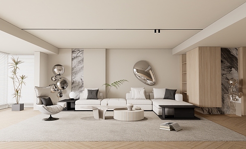 Living room 3d model