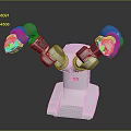 Robot Arm Mechanical Arm Robot Arm Robot Head Robot Parts Robot Hand Manipulator 3d model