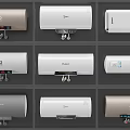 Various Brands Daily Electrical Appliances Water Heaters with Different Colors and Designs on