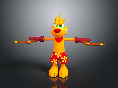 Cartoon Characters Cartoon Animals Cartoon Small Animals Game Characters Virtual Characters Anime Characters Cartoon Elves 3d model