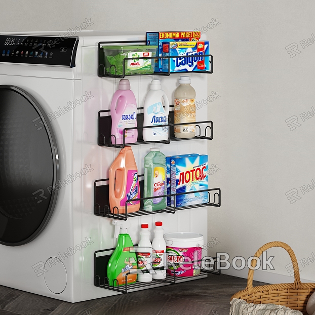 Modern Toiletries Toiletries Toiletries Laundry Liquid Shower Gel Storage Rack model