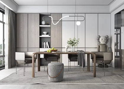 Modern Restaurant 3d model