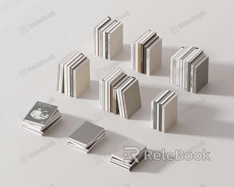 Book ornaments combination model