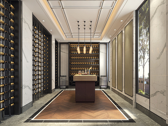 New Chinese Wine Cellar 3d model