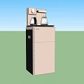 Modern tea bar machine 3d model