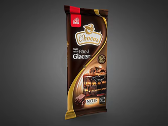 Modern Dark Chocolate 3d model