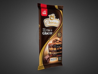 Modern Dark Chocolate 3d model