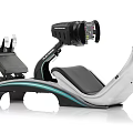 Mercedes Benz Ergonomic Racing Simulator With Steering Wheel Pedals And Seat