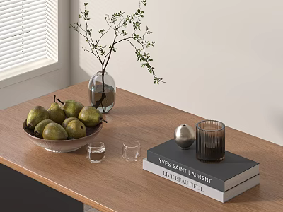 Modern Italian Ornaments Combination Green Plant Ornaments Entrance Ornaments Coffee Table Ornaments Dining Table Ornaments Italian Ornaments 3d model