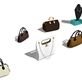 Various Stylish Handbags In Different Colors And Classic Designs